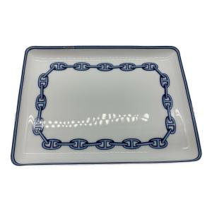 HERMES (エルメス) スクエアプレート シェーヌダンクル