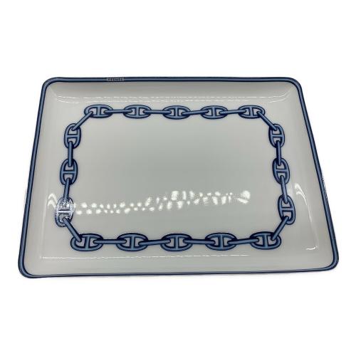 HERMES (エルメス) スクエアプレート シェーヌダンクル