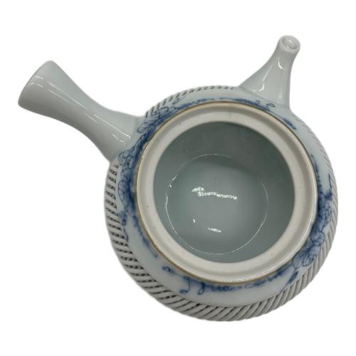 琴峰 急須揃え 網目ぶどう 急須1・湯呑み5セット 有田焼