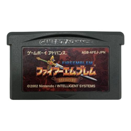 Nintendo (ニンテンドー) ゲームボーイアドバンス用ソフト 動作確認済み ファイヤーエムブレム 封印の剣 -
