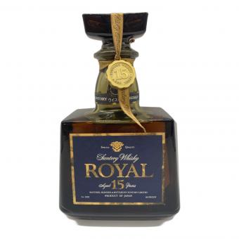サントリー ジャパニーズウィスキー ブルーラベル 700ml ローヤルプレミアム 15年 未開封