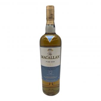 マッカラン (MACALLAN) スコッチウィスキー 700ml ファインオーク 12年 未開封