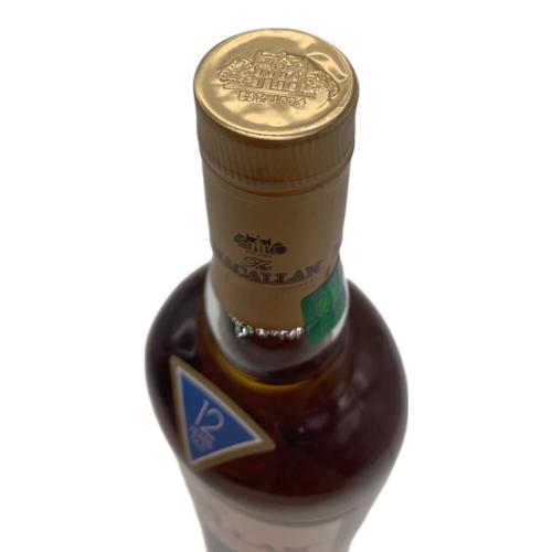 マッカラン (MACALLAN) スコッチウィスキー 700ml ファインオーク 12年 未開封