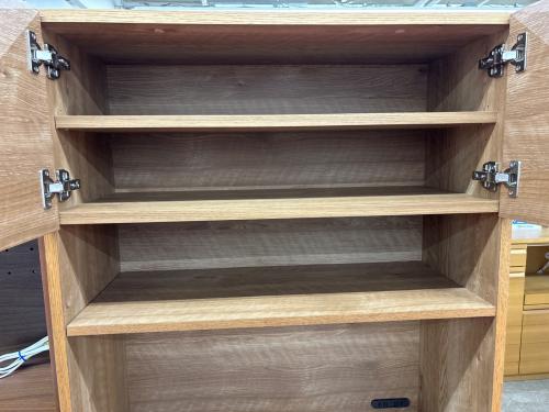 UNICO (ウニコ) レンジボード ブラウン×ブラック W820 ADDAY