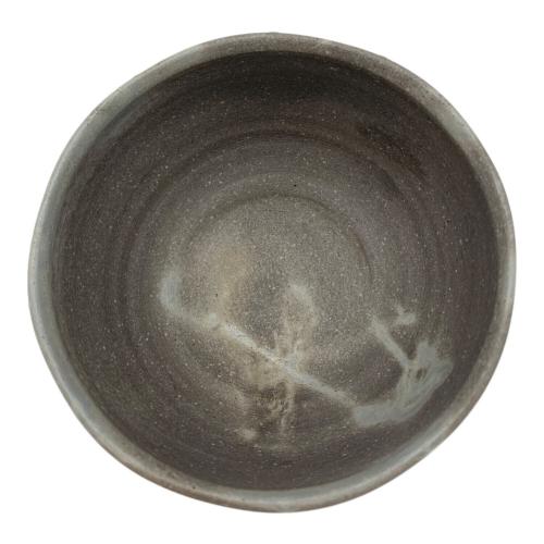 備前焼 (ビゼンヤキ) 茶碗 青備前 太田 富夫