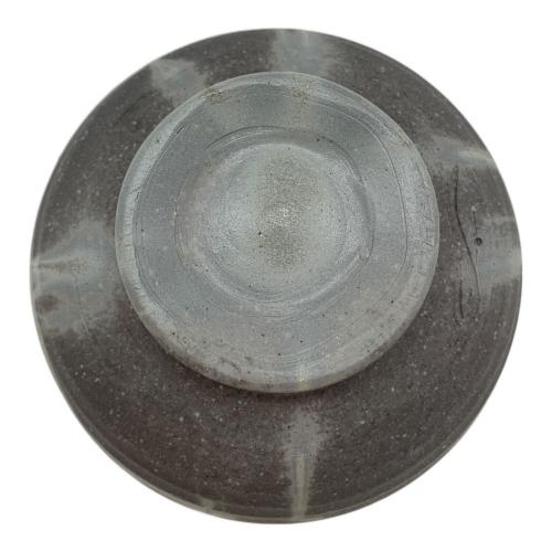 備前焼 (ビゼンヤキ) 茶碗 青備前 太田 富夫