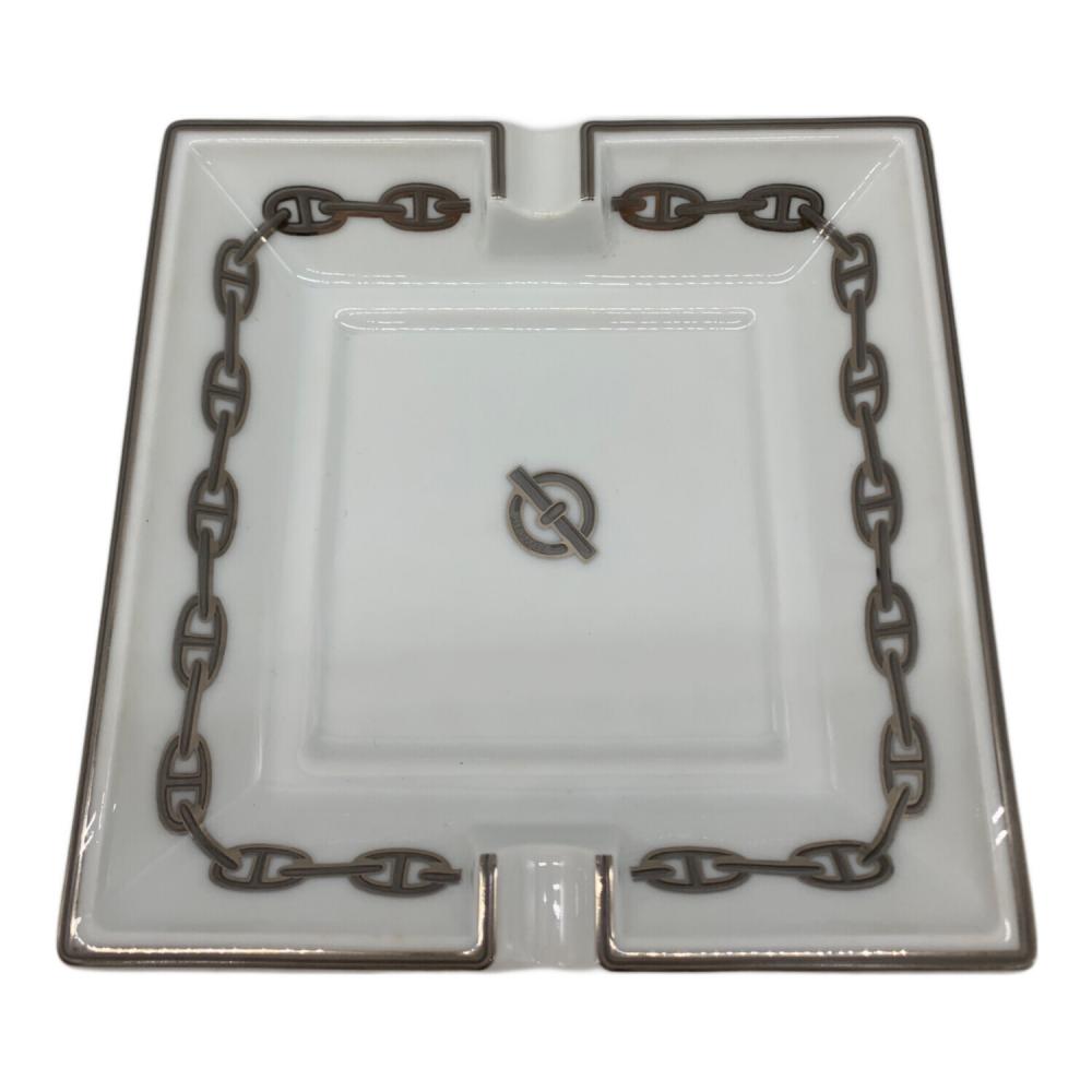 HERMES/非売品/灰皿/アッシュトレー HERMES (エルメス) 灰皿 シェーヌダンクル アッシュトレイ｜トレファク