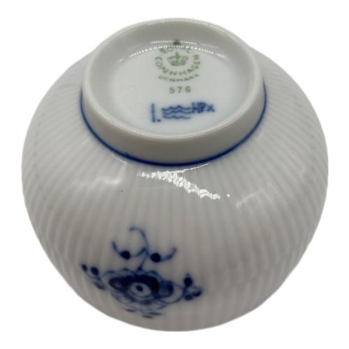 ROYAL COPENHAGEN (ロイヤル・コペンハーゲン) 湯呑みセット 576 ブルーフルーテッド・プレイン 2Pセット