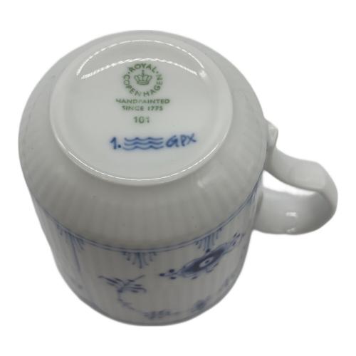 ROYAL COPENHAGEN (ロイヤル・コペンハーゲン) マグカップ ブルーフルーテッド・プレイン