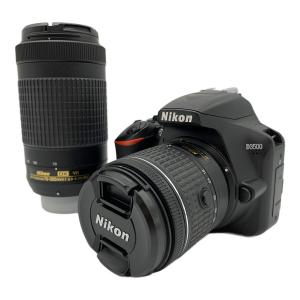 Nikon (ニコン) デジタル一眼レフカメラ 18-55VR+70-300VR kit D3500 2416万画素(有効画素) APS-C 専用電池 SDXCカード対応 -