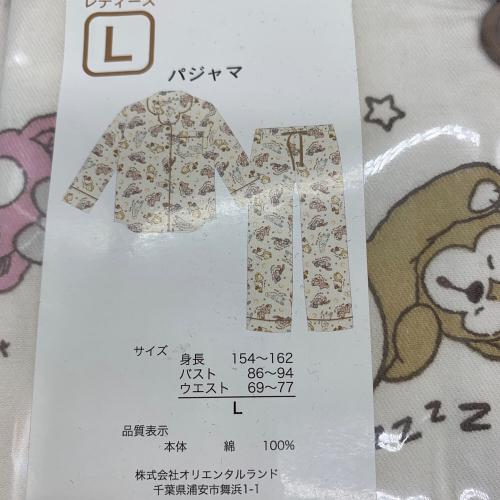 Disney(TOKYO Disney SEA) (ディズニー トーキョーディズニーシー) パジャマ SIZE L