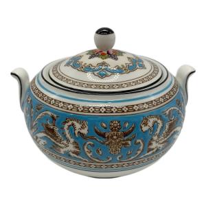 Wedgwood (ウェッジウッド) シュガーボックス フロレンティーン・ターコイズ