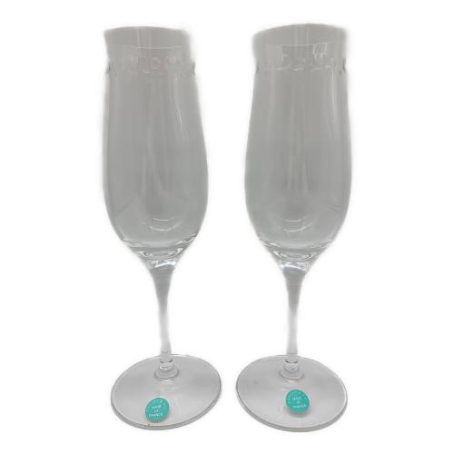 TIFFANY & Co. (ティファニー) ワイングラス 箱付き スウィングシャンパン 2Pセット