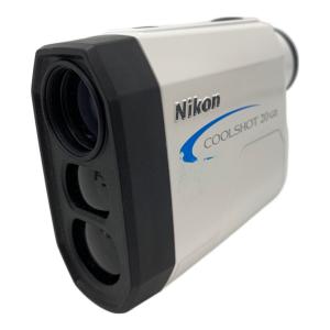 Nikon (ニコン) ゴルフ距離測定器 COOLSHOT 20GⅡ ホワイト