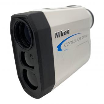 Nikon (ニコン) ゴルフ距離測定器 COOLSHOT 20GⅡ ホワイト