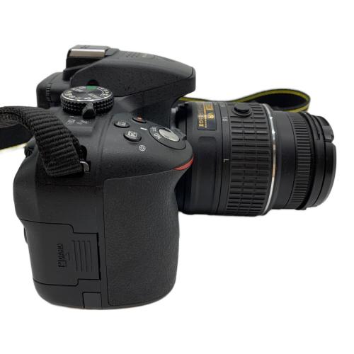 Nikon (ニコン) デジタル一眼レフカメラ 18-55ｍｍ 55-300ｍｍ ヨゴレ有 D5300 2416万画素 23.5×15.6mmサイズCMOSセンサー 専用電池 SDカード対応 1/4000～30秒 2068659