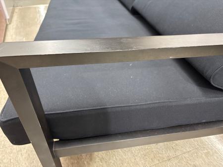 CASSINA IXC. (カッシーナ イクスシー) 2人掛けソファー ネイビー 370