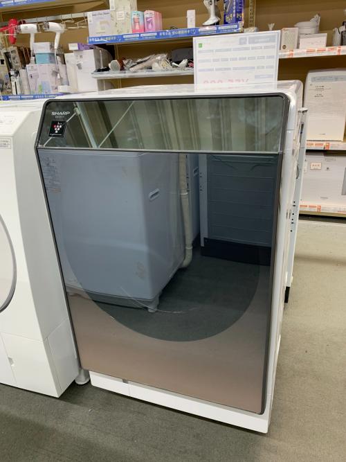 SHARP (シャープ) ドラム式洗濯乾燥機 11.0kg 6.0Kg ES-U111-TR 2019年製 程度B(軽度の使用感) クリーニング済 50Hz／60Hz