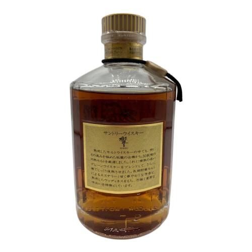 サントリー ジャパニーズウィスキー 金キャップ 裏ゴールドラベル 750ml 響 未開封