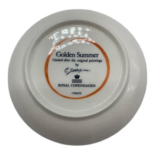 ROYAL COPENHAGEN (ロイヤル・コペンハーゲン) カップ&ソーサー ゴールデンサマー 2Pセット