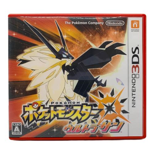 3DS用ソフト ポケットモンスターウルトラサン CERO A (全年齢対象)