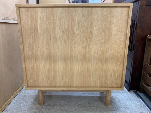 無印良品 (ムジルシリョウヒン)  ASH GLASS DOOR CABINET