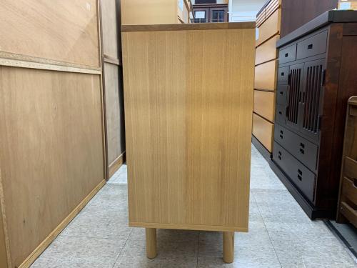 無印良品 (ムジルシリョウヒン)  ASH GLASS DOOR CABINET