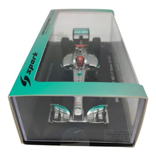SPARK (スパーク) モデルカー メルセデスAMG W03 2012年 モナコGP #7 M.Schumacher
