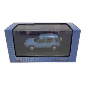LUMYNO モデルカー 日産 ラシーン タイプII 1997 ライトブルー