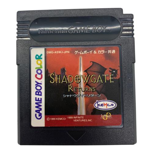 Nintendo (ニンテンドー) ゲームボーイ用ソフト シャドウゲイト リターン -