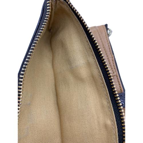 CCOMPANY LIMITED ペンケース ブラック×ブラウン