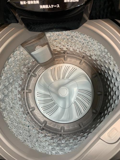 ニトリ 全自動洗濯機 6.0kg NT60L1BK 2023年製 クリーニング済