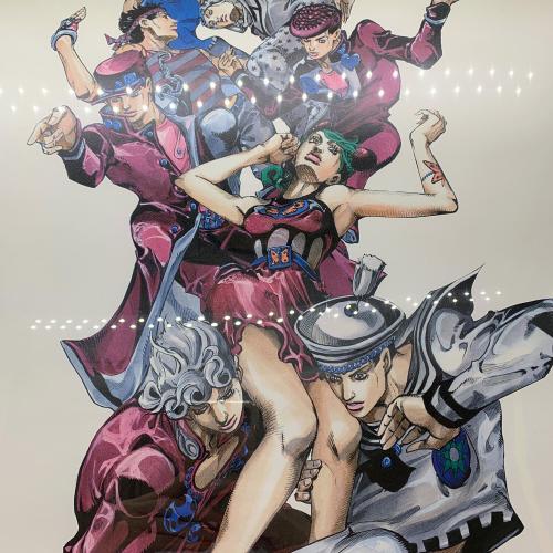 ジョジョの奇妙な冒険 (ジョジョノキミョウナボウケン) キャラクターグッズ JOJO展ポスター 2012 B2額