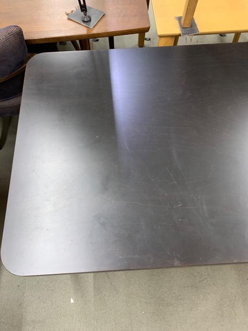 無印良品 (ムジルシリョウヒン) ダイニングテーブル ダークブラウン 249 ブナ材