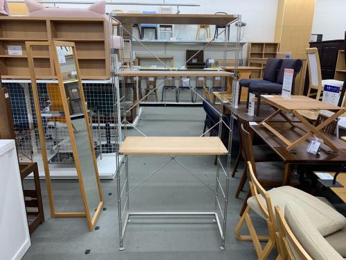 無印良品  ステンレスユニットシェルフ