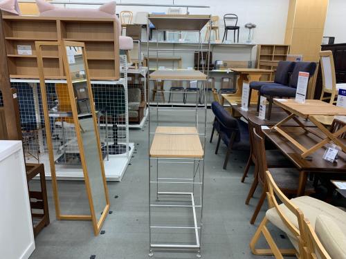 無印良品  ステンレスユニットシェルフ