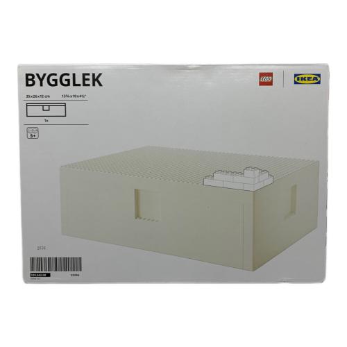 IKEA (イケア) 収納雑貨 ホワイト L35×W26、H12cm LEGO BYGGLEK
