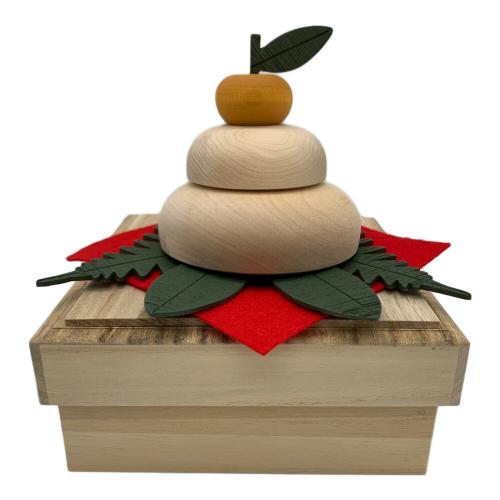 WOOD ART RAKU きのいい鏡餅