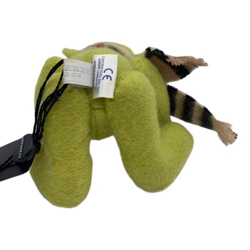 BURBERRY LONDON (バーバリーロンドン) ヌイグルミ カシミヤ100% グリーン テディベア ZSC02-040-02