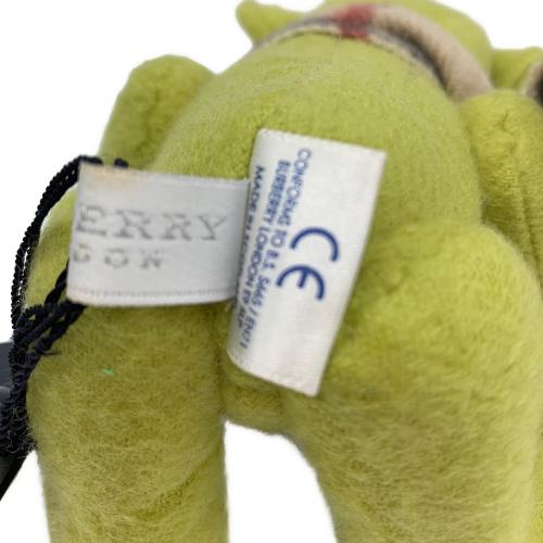 BURBERRY LONDON (バーバリーロンドン) ヌイグルミ カシミヤ100% グリーン テディベア ZSC02-040-02