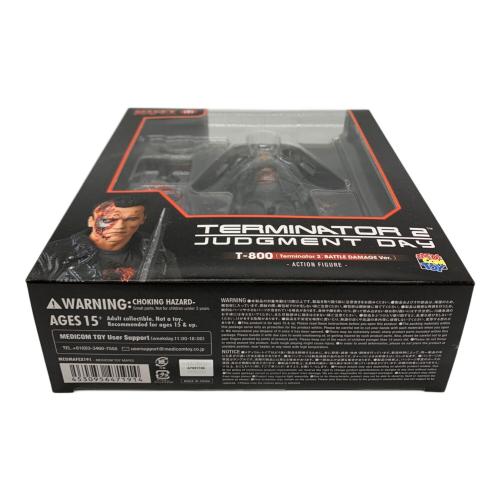 MEDICOM TOY (メディコム・トイ) フィギュア パッケージダメージ有 MAFEX T-800(T2:BATTLE DAMAGE Ver.)