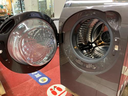 SHARP (シャープ) ドラム式洗濯乾燥機 72 10.0kg 6.0㎏ ES-K10B-TL 2024年製 クリーニング済 50Hz／60Hz