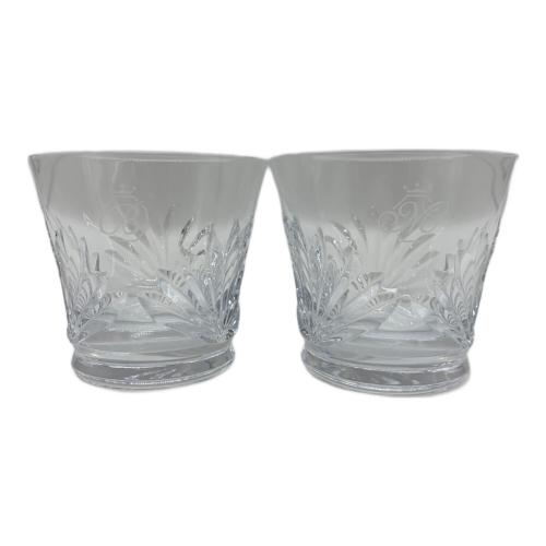 Baccarat (バカラ) ロックグラス 2024 ルテシア イニシャル有 2Pセット