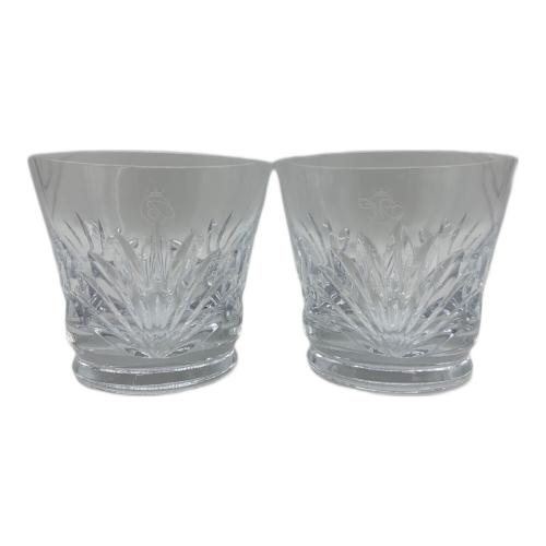 Baccarat (バカラ) ロックグラス 2024 ルテシア イニシャル有 2Pセット