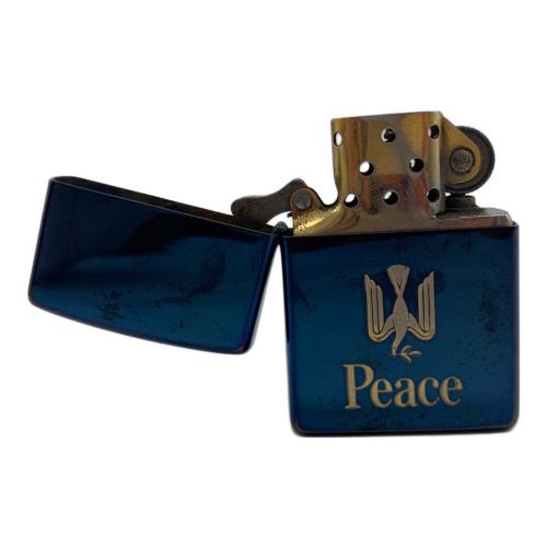 ZIPPO Peace 1999年製 ブルー