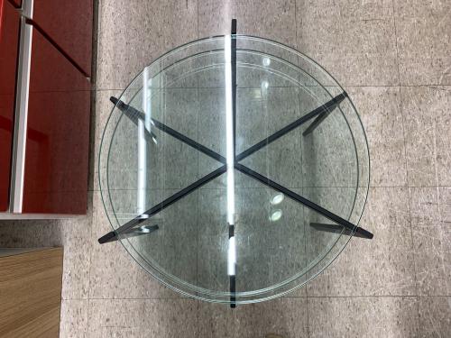 Armonia ガラステーブル 2点セット Orbita