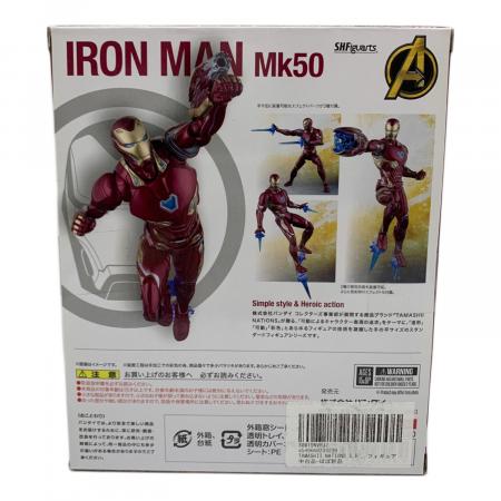 アイアンマンフィギュア　セット　※フィギュアーツは開封済み BANDAI (バンダイ) フィギュア 開封済 アイアンマン マーク50 S.H.