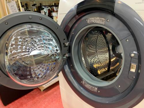 SHARP (シャープ) ドラム式洗濯乾燥機 7.0kg 3.5Kg ES-S7D-WL 2019年製 50Hz／60Hz