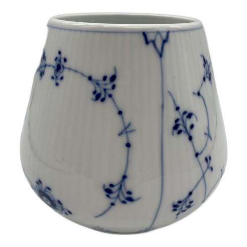 ROYAL COPENHAGEN (ロイヤル・コペンハーゲン) フラワーベース ブルーフルーテッド プレイン ベース S