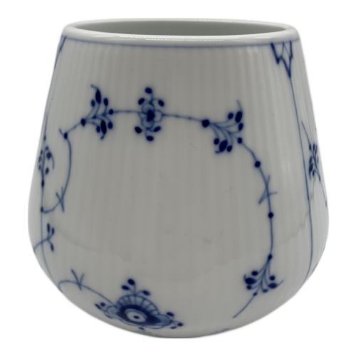 ROYAL COPENHAGEN (ロイヤル・コペンハーゲン) フラワーベース ブルーフルーテッド プレイン ベース S